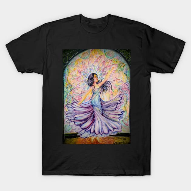 Symphony of colours T-Shirt by Sangeetacs